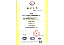 ISO9001:2015 質(zhì)量認(rèn)證